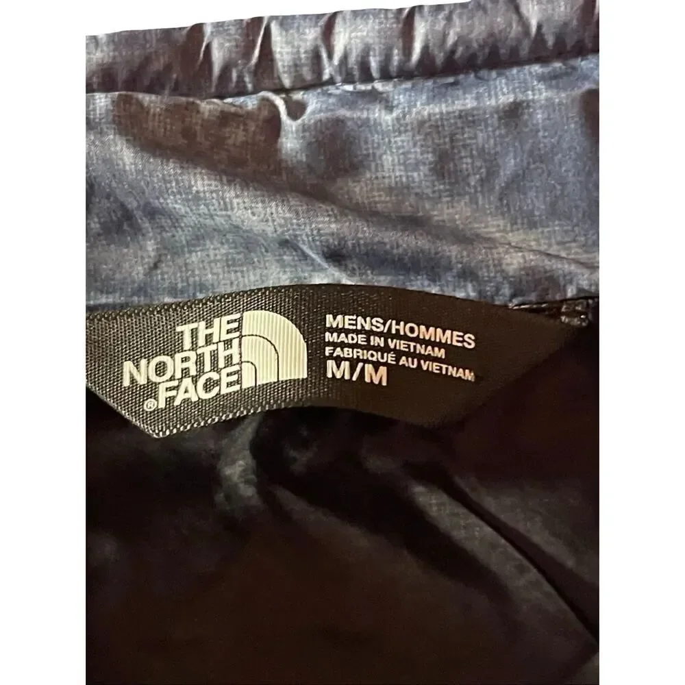 The North Face Mens Black Camouflage Thermoball Quilted Vest Size Medium